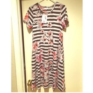 NWT Lularoe M Jessie Dress